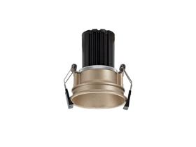 DM200901  Bania 10 Tridonic Powered 10W 3000K 780lm 12° CRI>90 LED Engine Gold Fixed Recessed Spotlight, IP20